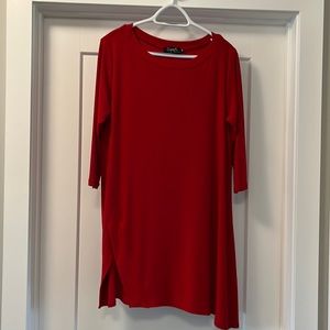 Sympli brand Tunic style top.  Size 12.